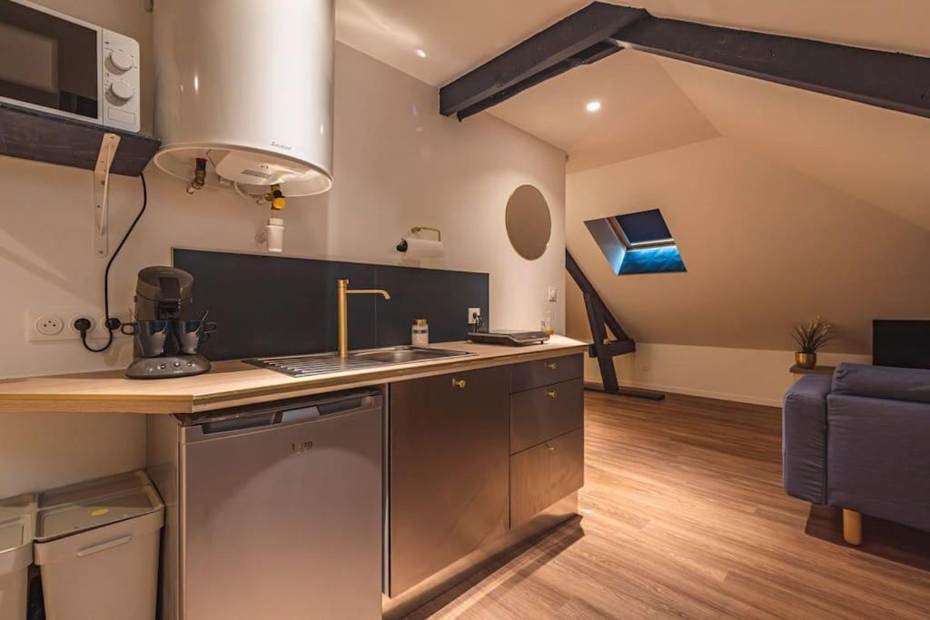 L'Azur Dore, Studio Pour 2 Voyageurs Isles-sur-Suippe Εξωτερικό φωτογραφία